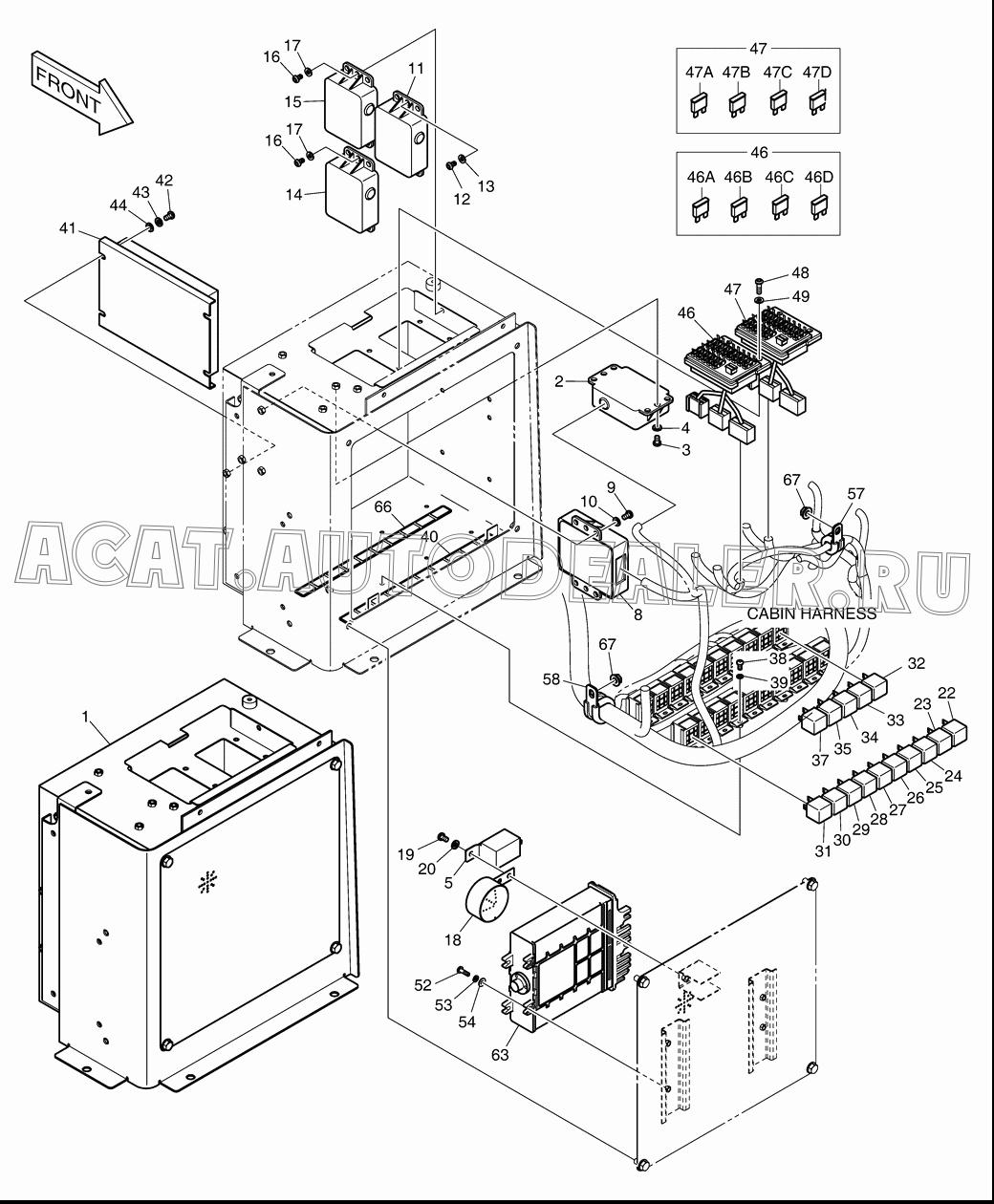 SUPPORT K1050486 для Doosan DL160