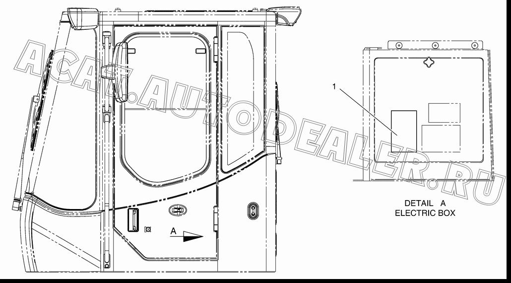 PLATE;NAME K1049523 для Doosan DL160