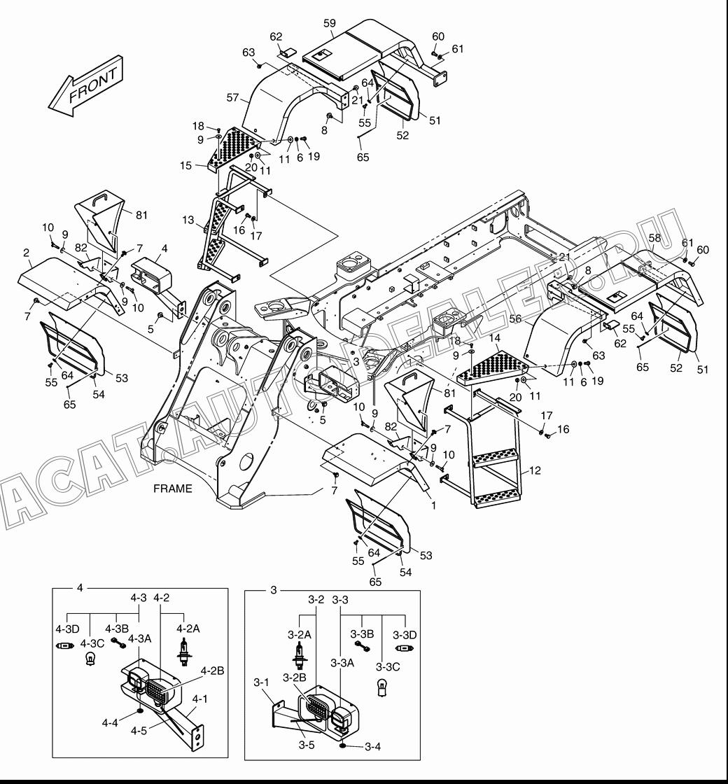 CHOCK;WHEEL K1004813A для Doosan DL160