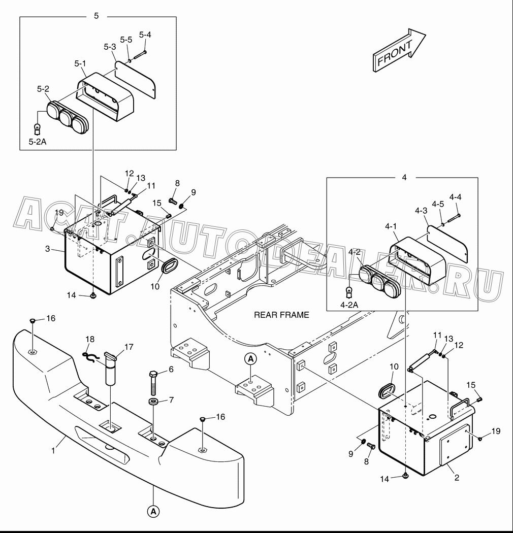 BOX;BATTERY K1016378A для Doosan DL200