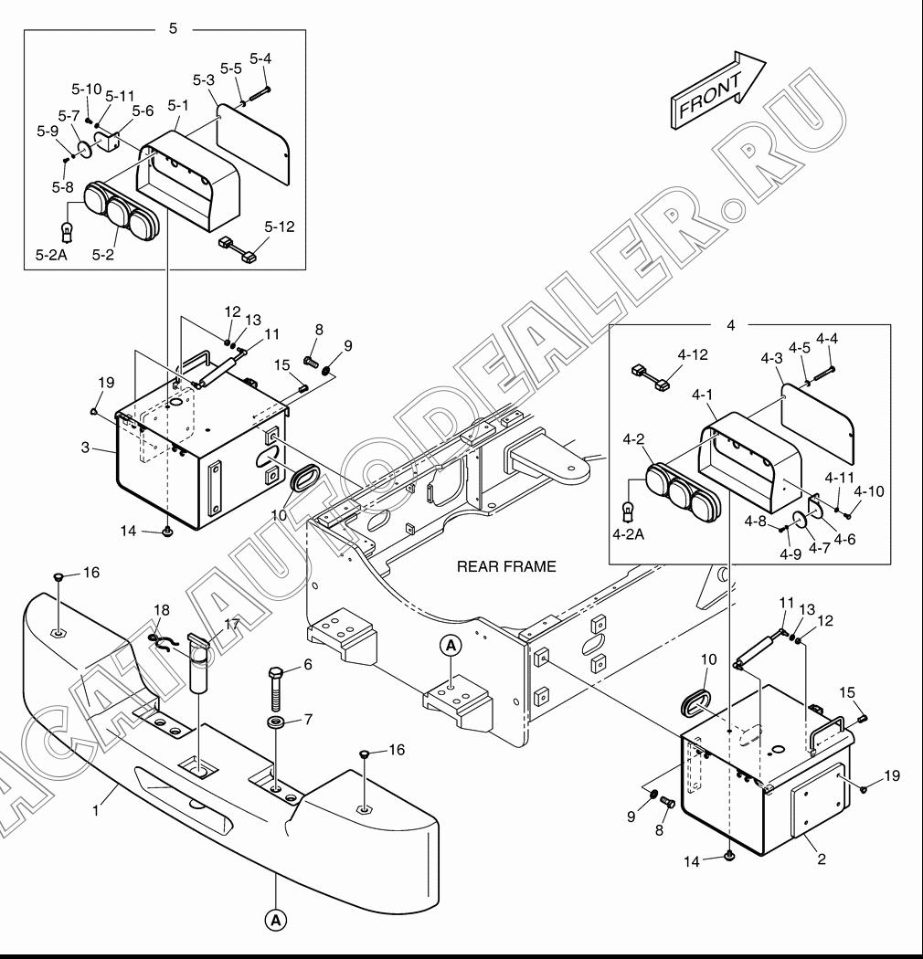 BRACKET K1024042 для Doosan DL200