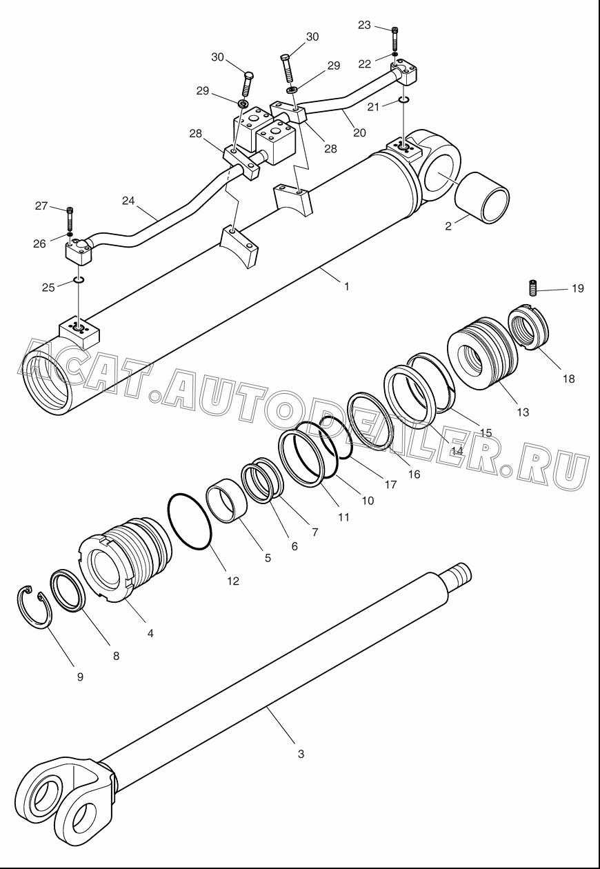 TUBE ASS'Y K9004375 для Doosan DL200