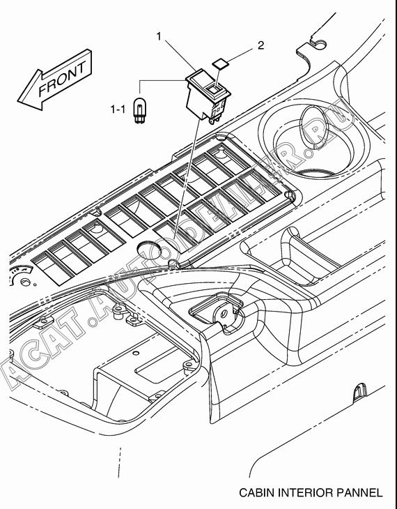 INSERT;FLOAT KICK-OUT 2190-2036D22 для Doosan DL200