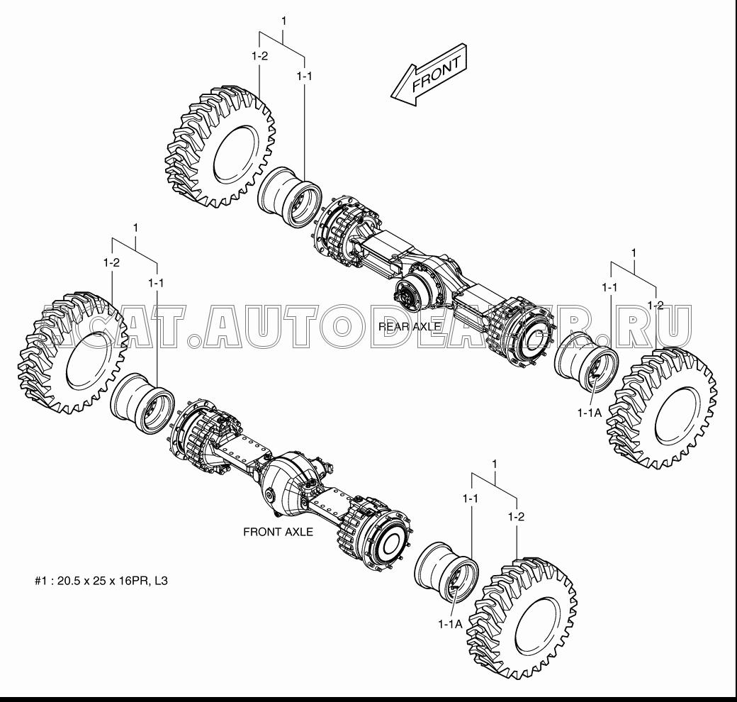 AIR VALVE TRJ650 для Doosan DL250