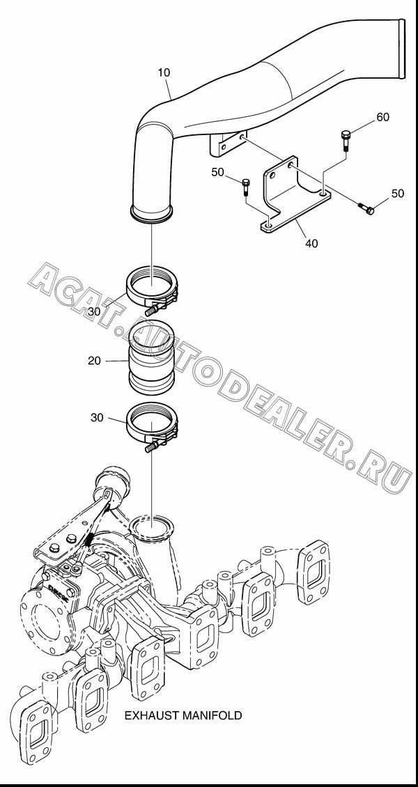 INLET 65.09411-5090 для Doosan DL300