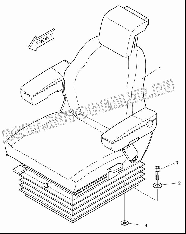 SEAT 901-00036 для Doosan DL300