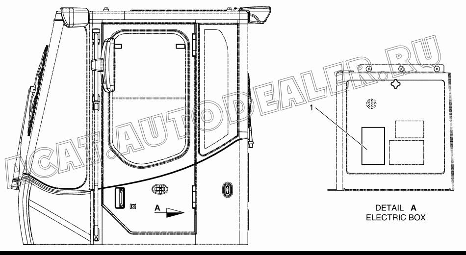 DECAL;SPEC 950205-00437 для Doosan DL300