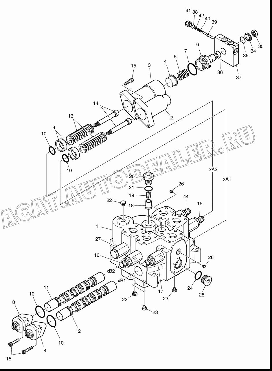 POPPET,LOAD CHECK 110938-00001 для Doosan DL350