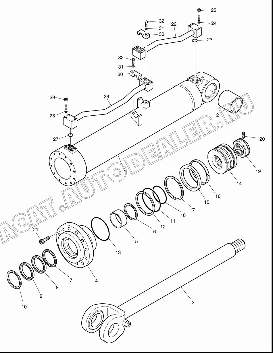 TUBE В сборе 420402-00001 для Doosan DL350