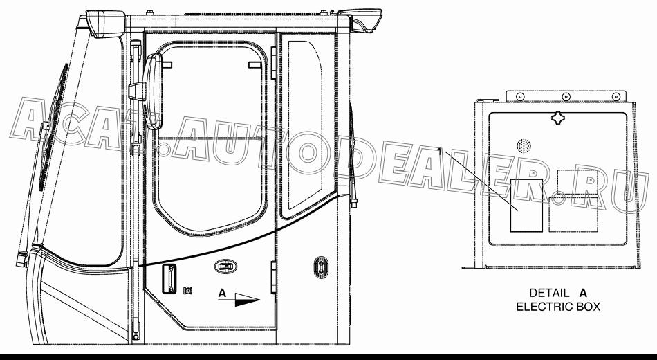 DECAL;SPEC 950205-00299 для Doosan DL350