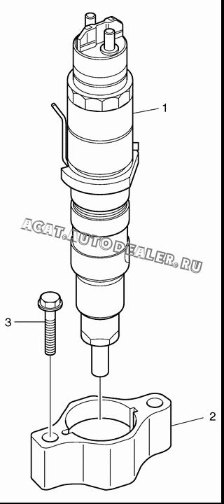 INJECTOR K9003976 для Doosan DL400