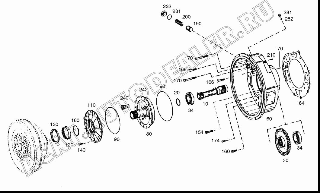 GEAR;HELICAL 2.403-00323 для Doosan DL400