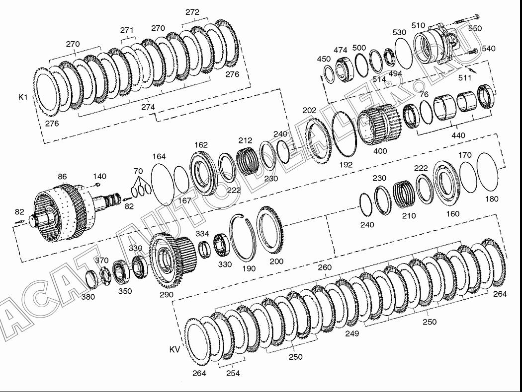 SHIM S=0.7 K9000082 для Doosan DL400