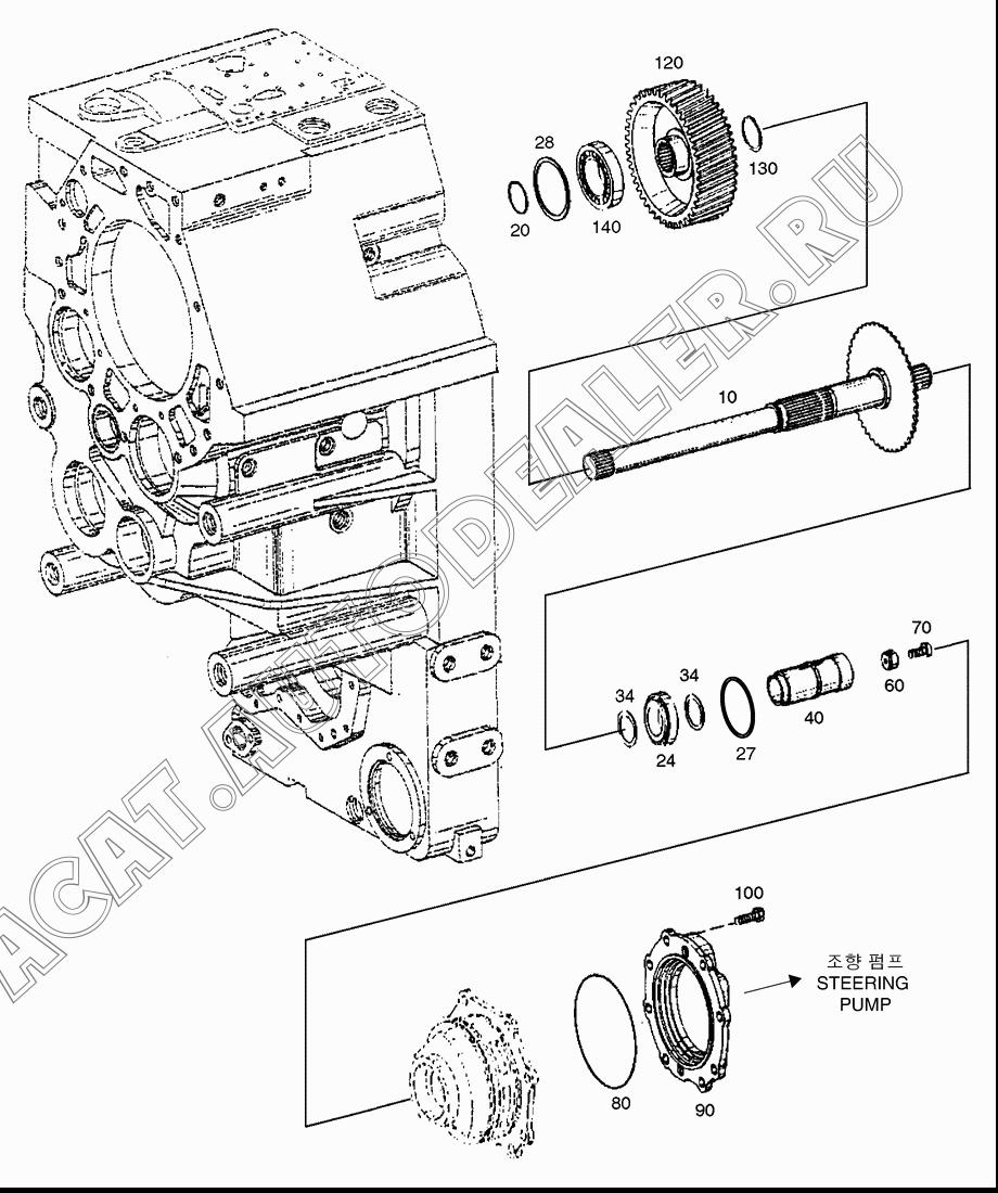 DRIVER K9002029 для Doosan DL400