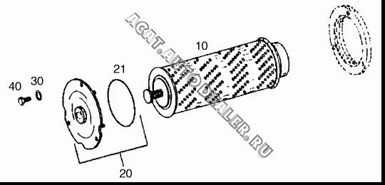 SUCTION FILTER K9002058 для Doosan DL400