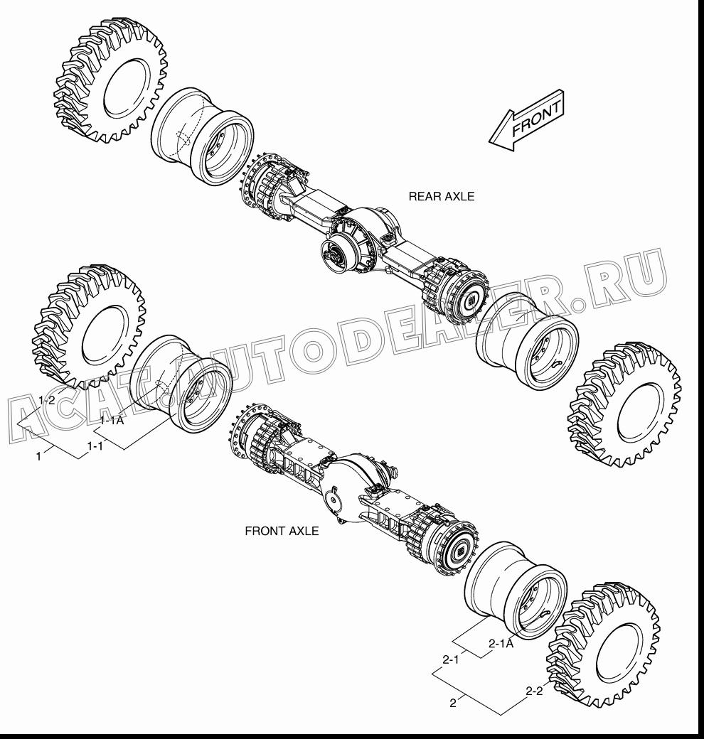 AIR VALVE TRJ653-03 для Doosan DL400