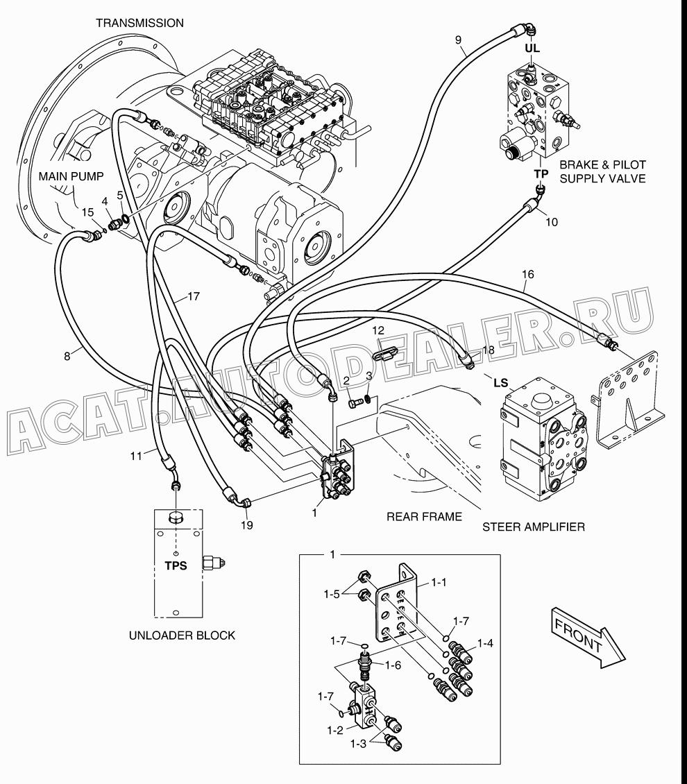 COUPLING ASS`Y K1051600 для Doosan DL400