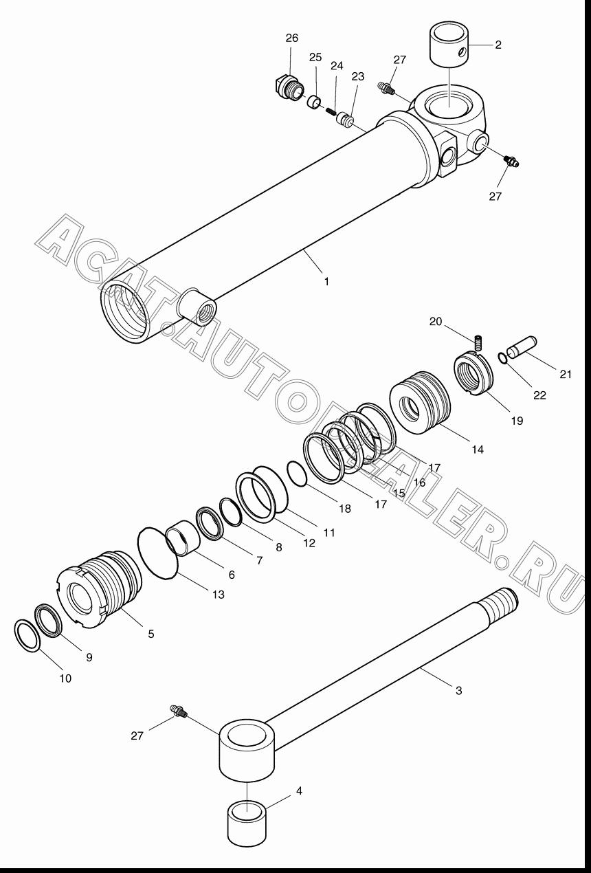 TUBE ASS'Y K9002245 для Doosan DL400