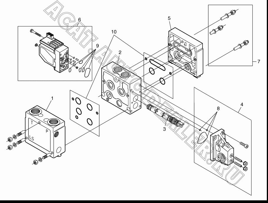 MODULE;SIDE K9006482 для Doosan DL400