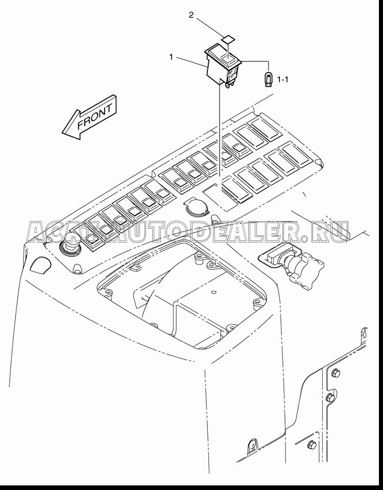 ARM FLOAT KICK K1006275 для Doosan DL400