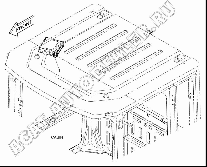 CD PLAYER - OPTION K1006280A для Doosan DL400