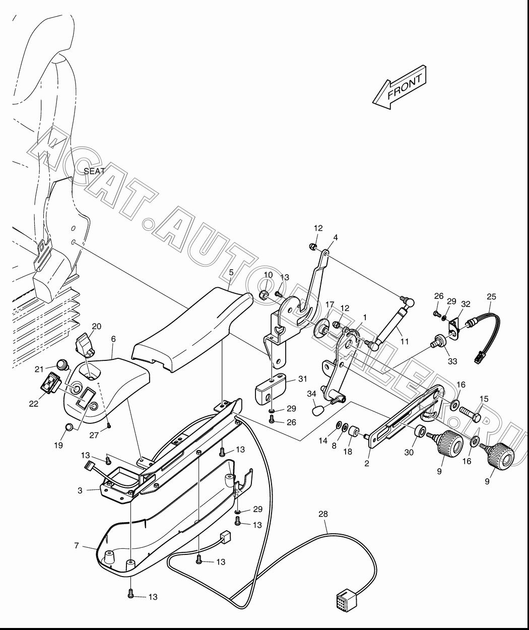 COVER;LOWER K1033392 для Doosan DL400