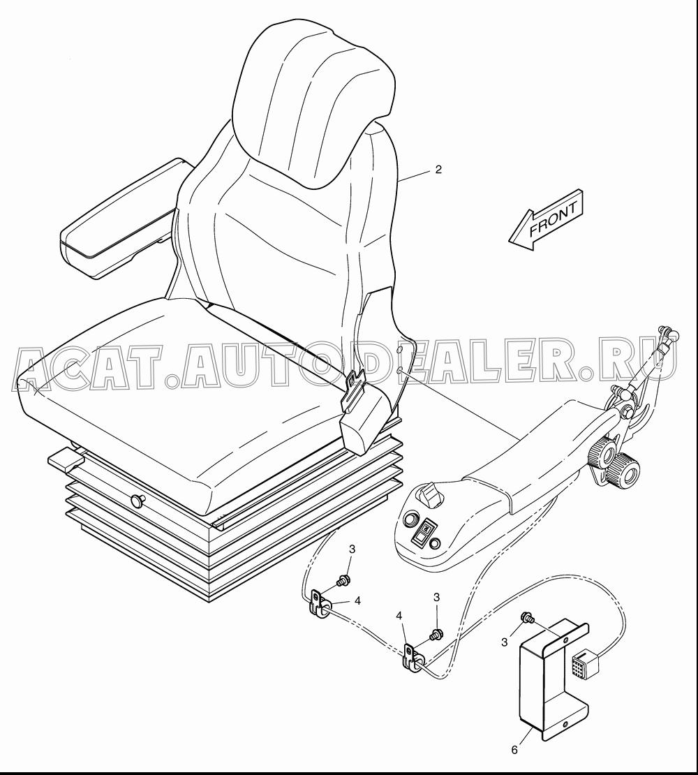 SEAT K1008875 для Doosan DL400