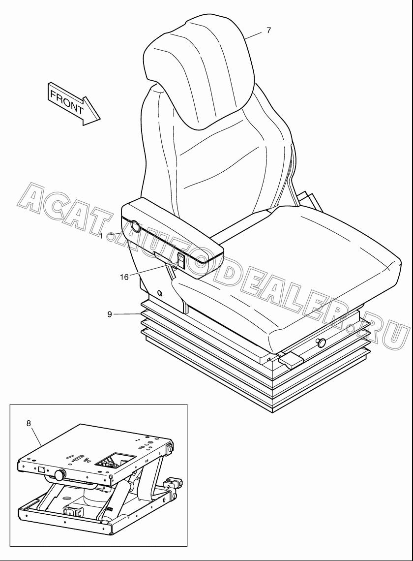 REST;ARM(R.H) K9006526 для Doosan DL400