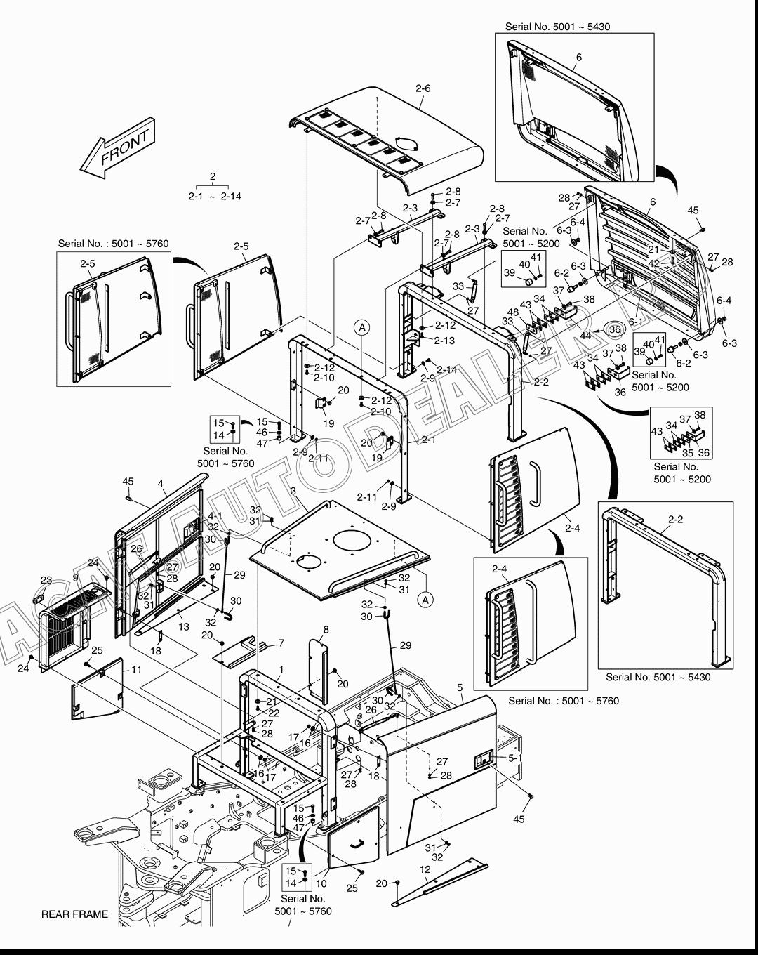 SUPPORT;OIL TANK K1004320B для Doosan DL400