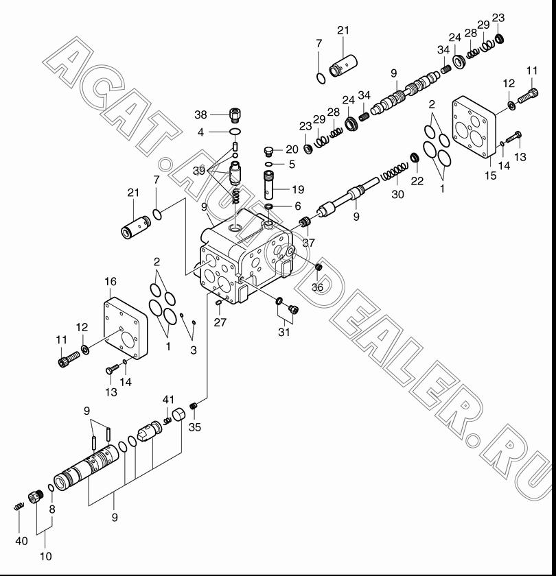 CHECK VALVE 2.421-00084 для Doosan DL400