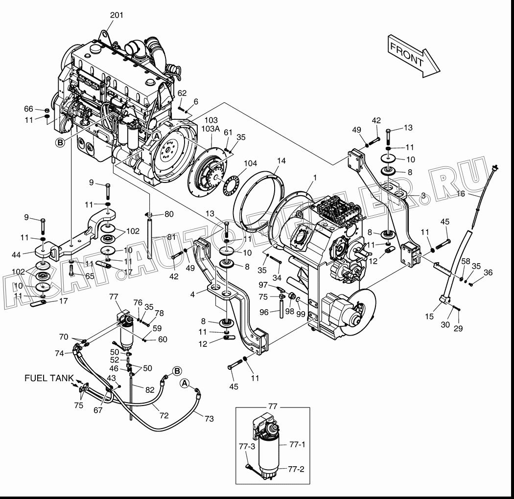 BRACKET,Двигатель MOUNTING;LH 110427-00015A для Doosan DL420