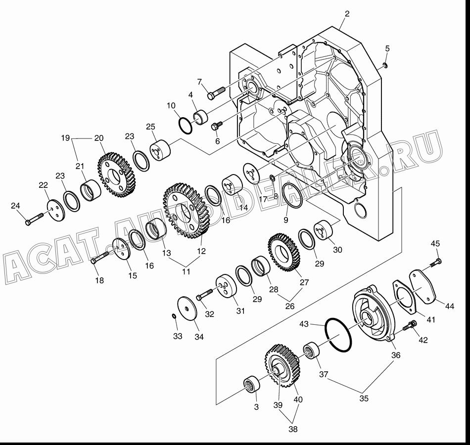 RETAINER;GEAR K9003291 для Doosan DL420