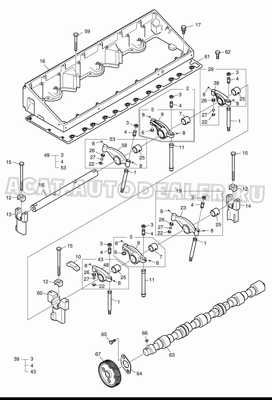 KEY;PLAIN WOODRUFF K9003012 для Doosan DL420