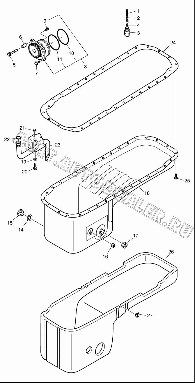 PLUG;THREADED K9003096 для Doosan DL420