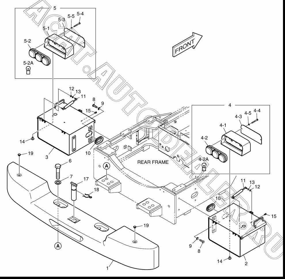 COUNTER WEIGHT(1276KG) 160702-00208 для Doosan DL420