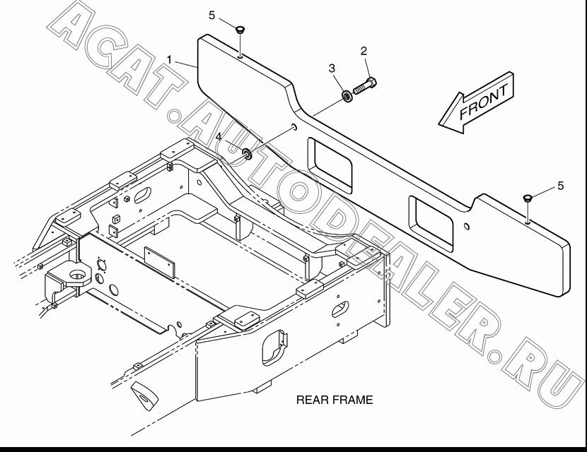 COUNTER WEIGHT(300kg) K1053148 для Doosan DL420