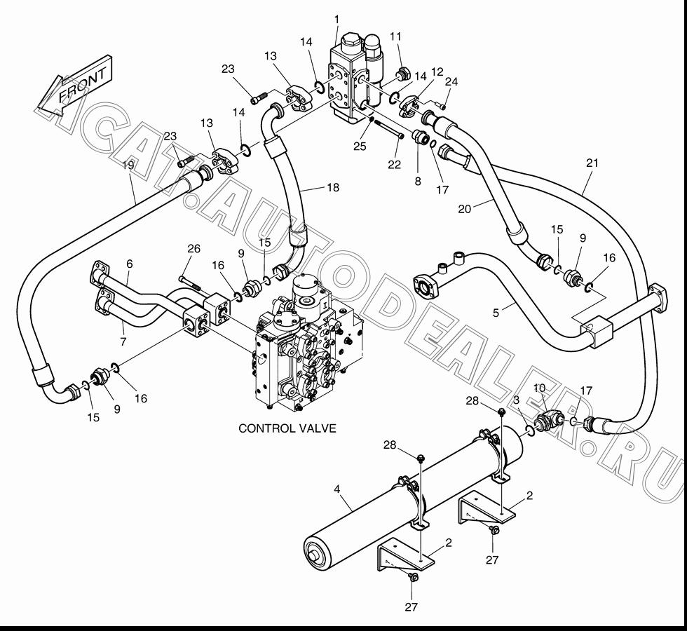 PIPING;LIS 420212-00263 для Doosan DL420