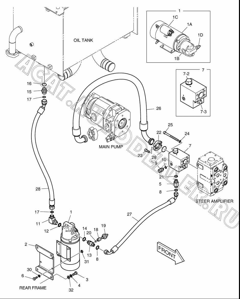 BRACKET 110406-00052 для Doosan DL420