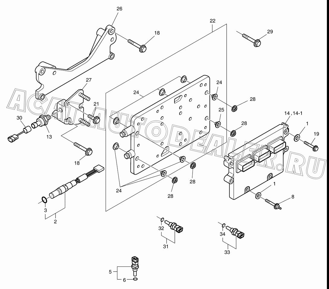 SENSOR;POSITION K9003233 для Doosan DL420