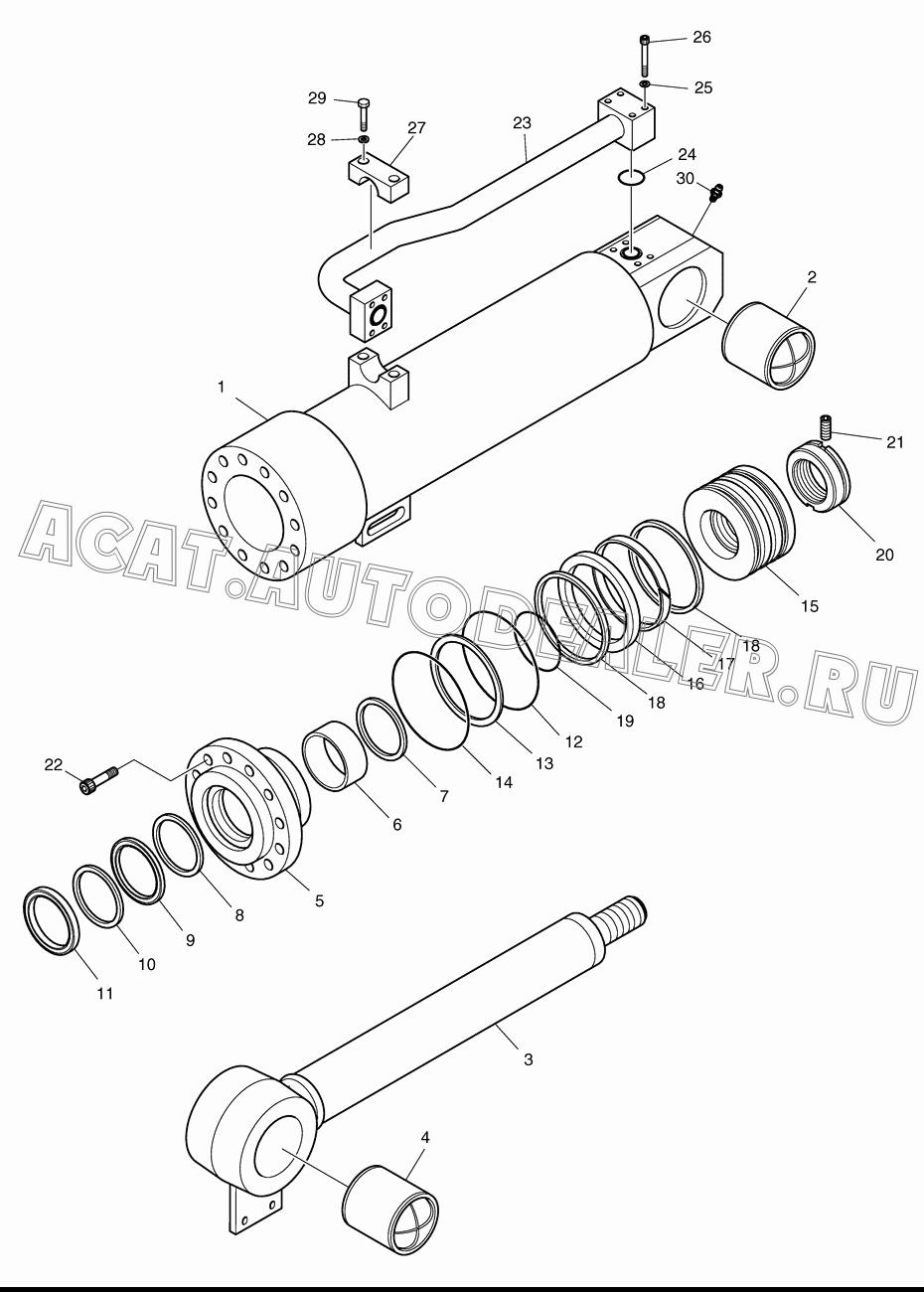 TUBE ASS'Y K9007252 для Doosan DL450