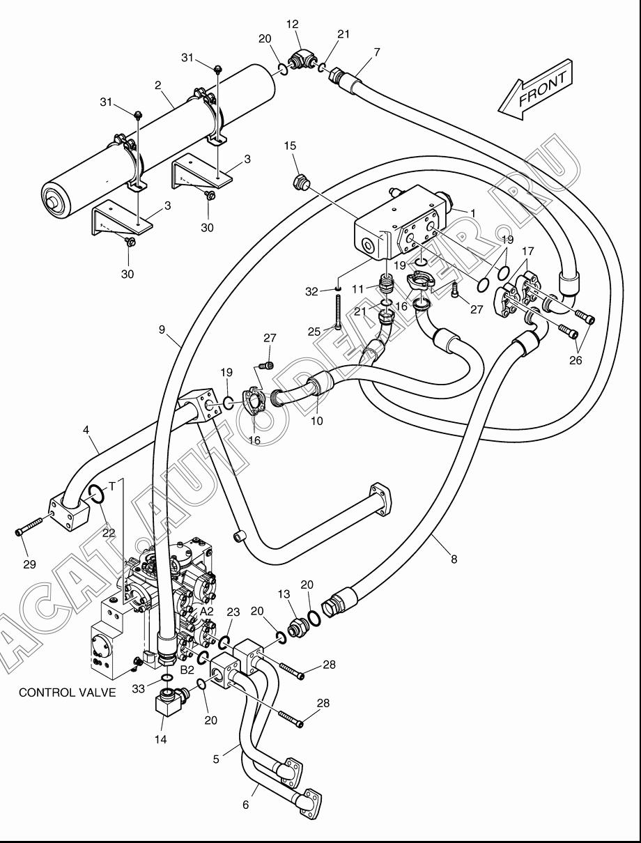 HOSE DS2018210 для Doosan DL450