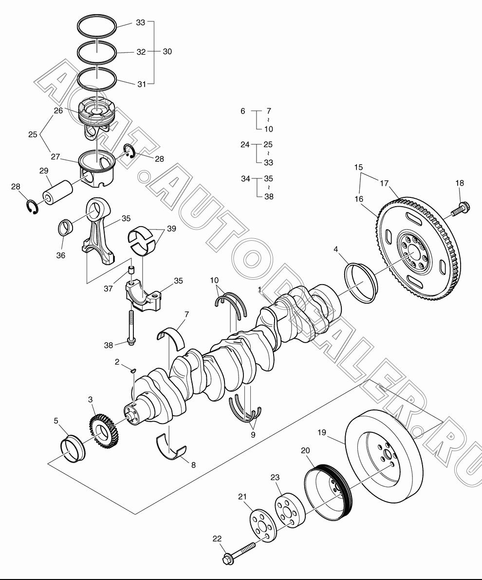 OIL SEAL KIT K9003249 для Doosan DL500