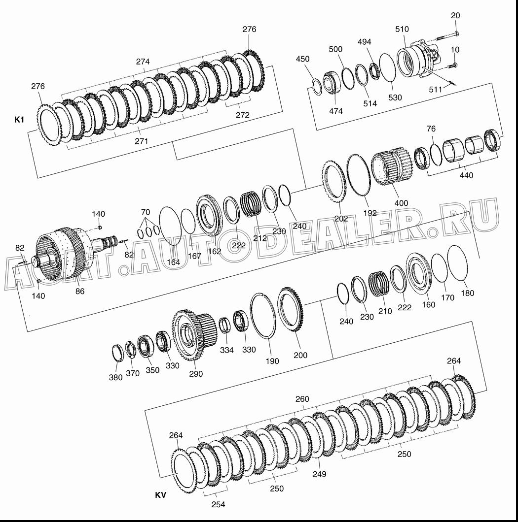 DISC;I. CLUTCH B=3.0 1.114-00170 для Doosan DL500