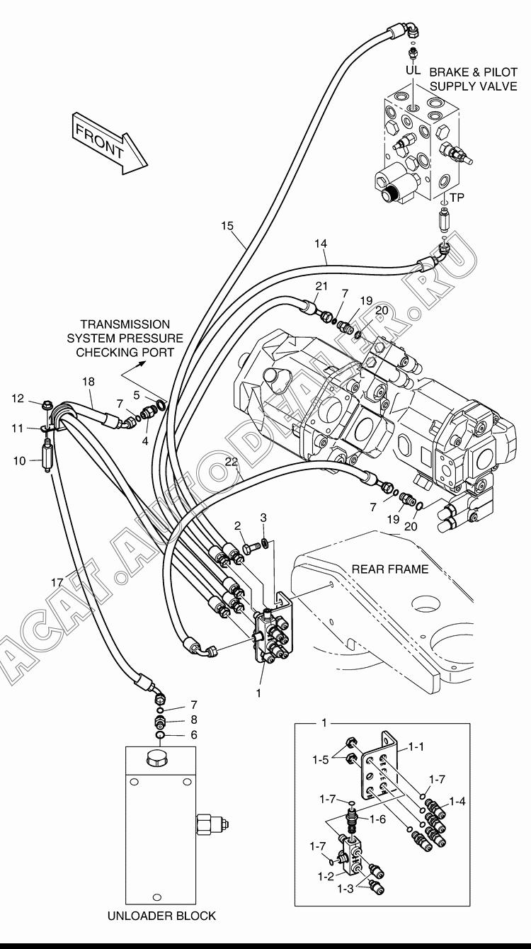 HOSE DS20131332 для Doosan DL500