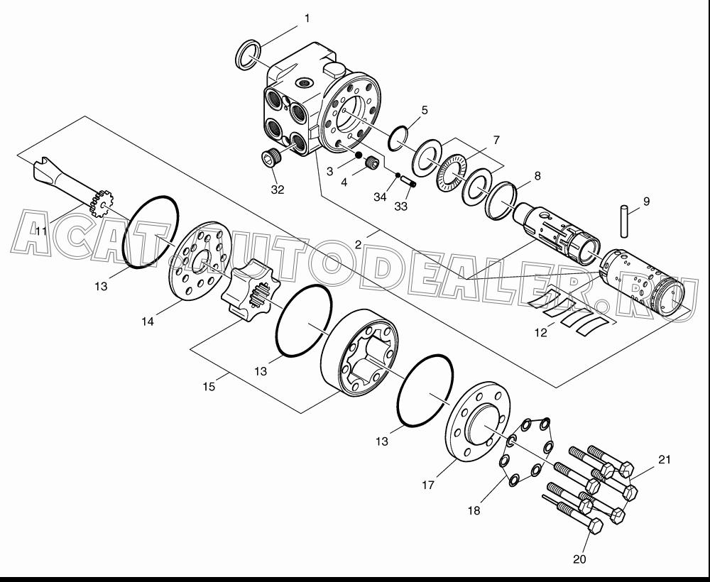 SET;SPRING 2.131-00501 для Doosan DL500