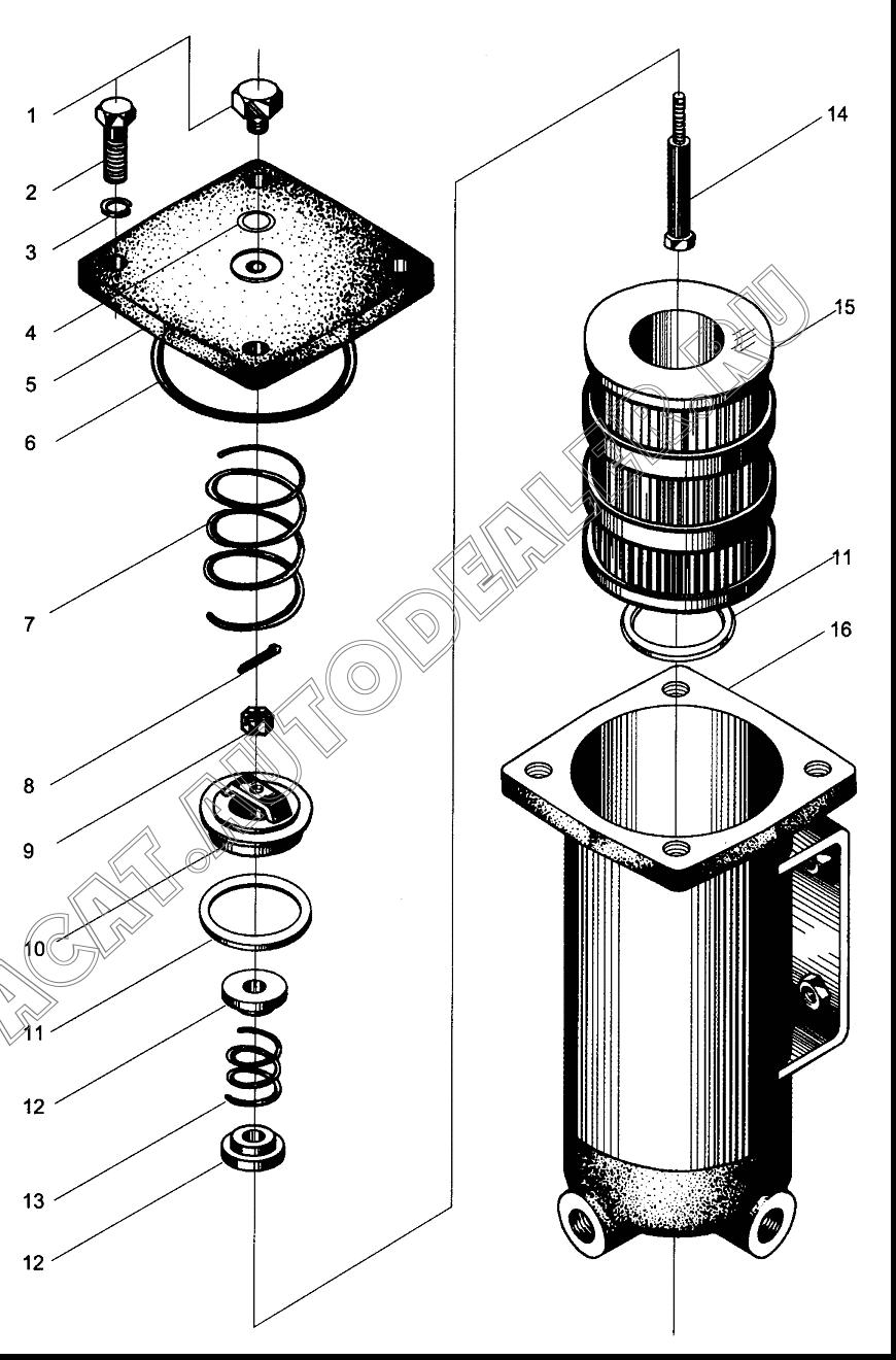 Уплотнительный колпачок, верхний 573531 для XCMG DT140B