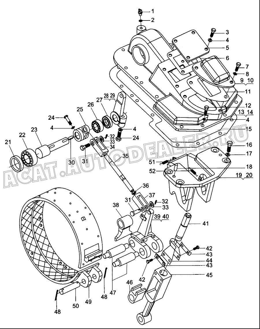 Кольцо, малое 413126 для XCMG DT140B