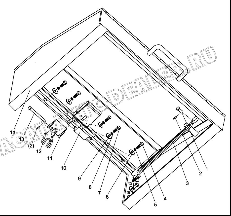 Стопор 474330 для XCMG DT140B