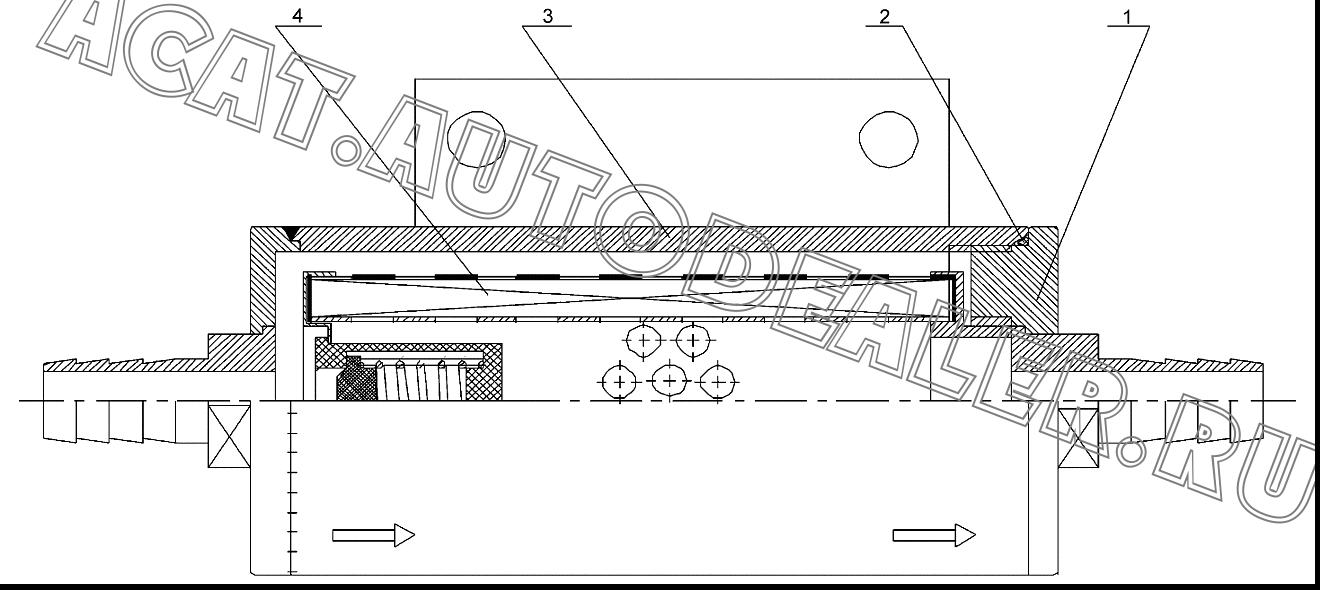 Фильтроэлемент 860114658 для XCMG LW300FN