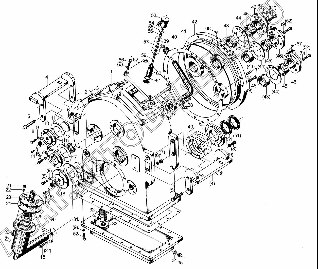 Втулка вала 860114728 для XCMG LW300FN